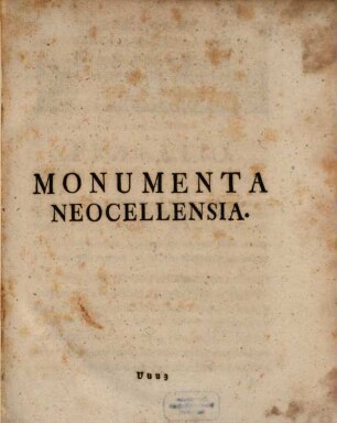 Monumenta Boica, 9. [Monumenta Schlehdorfensia ; Monumenta Furstenfeldensia ; Monumenta Weihensteffanensia ; Monumenta Neocellensia]