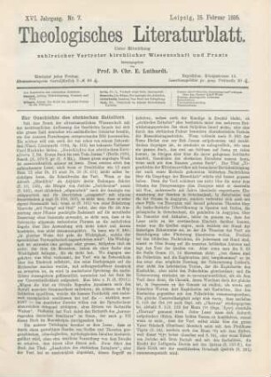 73-76 Zur Geschichte des ebräischen Zeitalters
