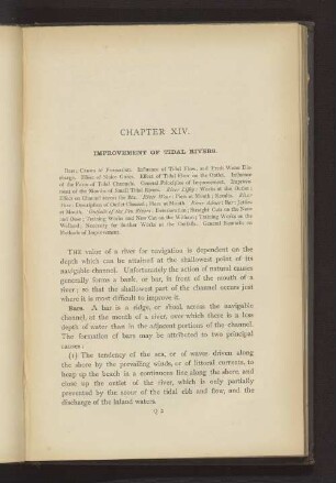 CHAPTER XIV. IMPROVEMENT OF TIDAL RIVERS.