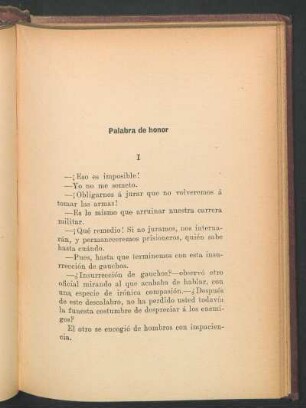 Palabra de honor