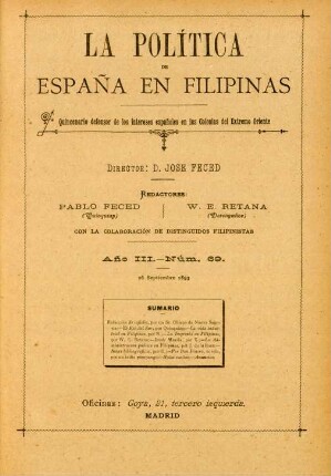 Núm. 69. 26 Septiembre 1893