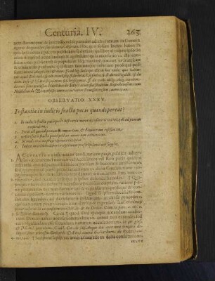 Observatio XXXV. Instantia in iudicio fractae pacis quando pereat?