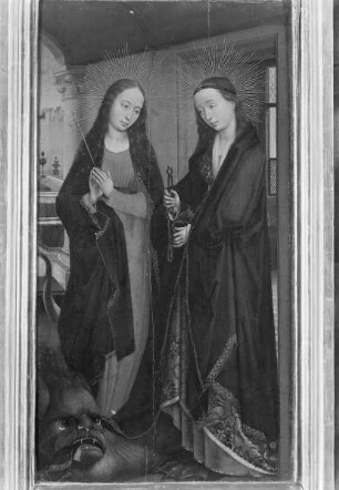 Die heilige Margaretha und Apollonia