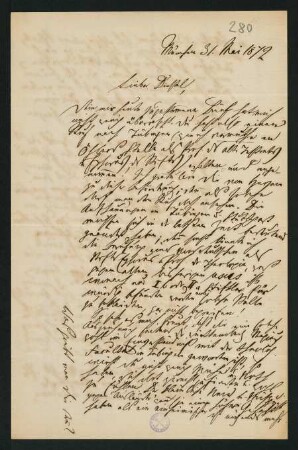 133-136, Brief vom 31. Mai 1872