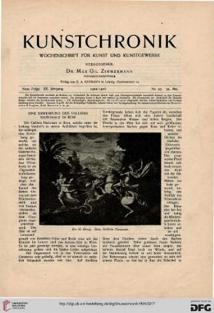 Heft 27 (30. Mai 1901)