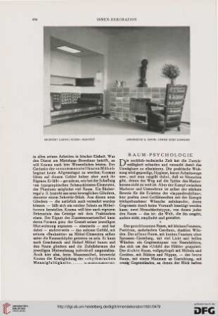 Raum-Psychologie