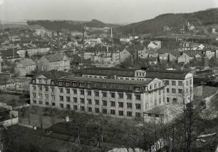 Strickwarenfabriken Eknit und O. Lindner, Roßwein, um 1935