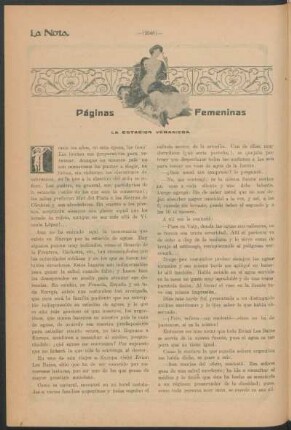 Páginas femeninas