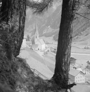 Blick auf Sölden
