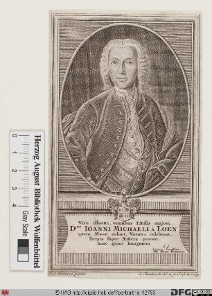 Bildnis Johann Michael von Loen