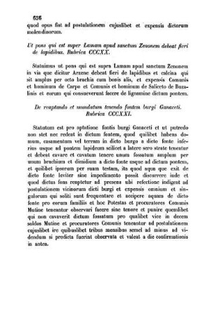 Rubrica CCCXXI. - Rubrica CCCXL.