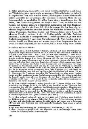 bb) Anfalls- und Bedarfsdiebe