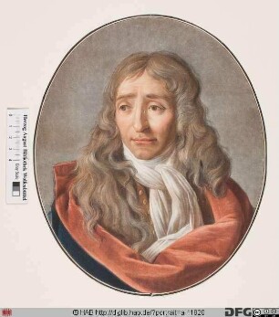 Bildnis Jean de Lafontaine