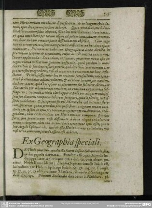 Ex Geographia speciali