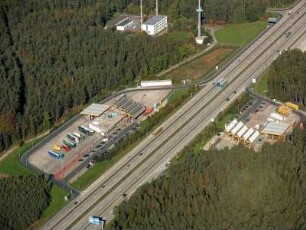 Hermsdorfer Kreuz, Hermsdorf Süd