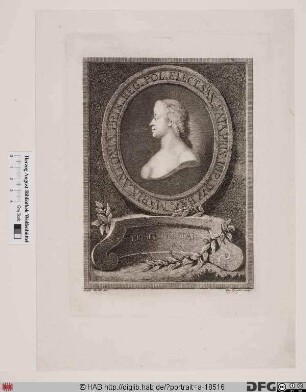 Bildnis Maria Antonia (Walpurgis), Kurfürstin von Sachsen, geb. Prinzessin von Bayern