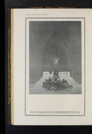 "Bühne und Welt" XVII, 2 Faust - Auerbachskeller - Thomas Mann