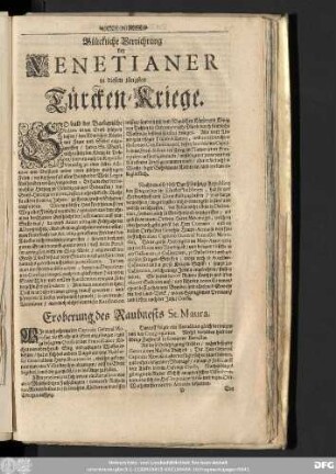 Eroberung des Raubnests St. Maura.
