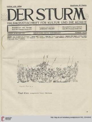 Nummer 188/189 (Erstes Dezemberheft)