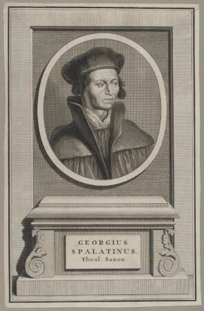 Bildnis des Georgius Spalatinus