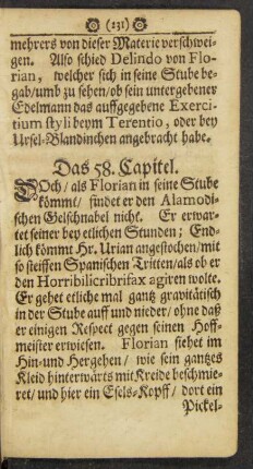 Das 58. Capitel.