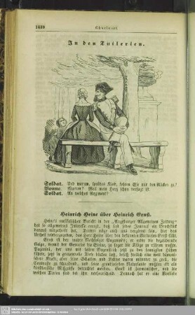 Heinrich Heine über Heinrich Ernst