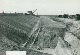Staustufe Eddersheim am Main, Deutschland, 1931-1933
