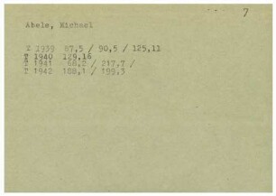Abele, Michael