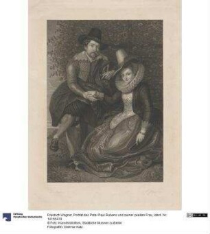 Porträt des Peter Paul Rubens und seiner zweiten Frau
