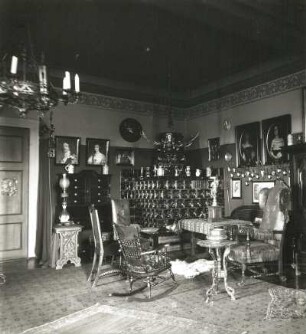 Gnandstein. Burg (12.-20. Jh.) Kaisersaal (2. Stock des Südflügels)