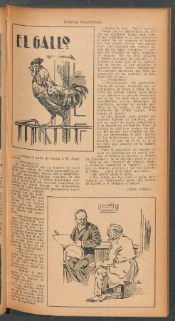 El gallo : Firmas francesas