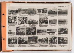 Albumblatt 12 mit Angebotsserie "Reisen des Norddeutschen Lloyd-Bremen. Kanada und seine wirtschaftlichen Möglichkeiten "
