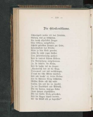 Die Glockenblume