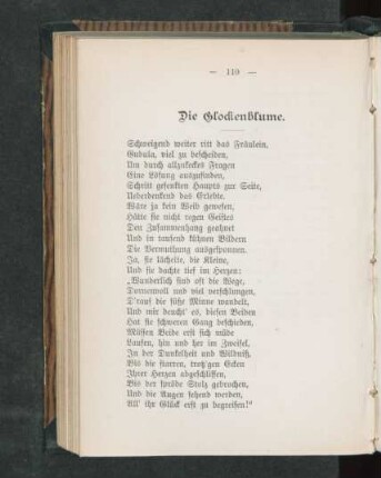 Die Glockenblume