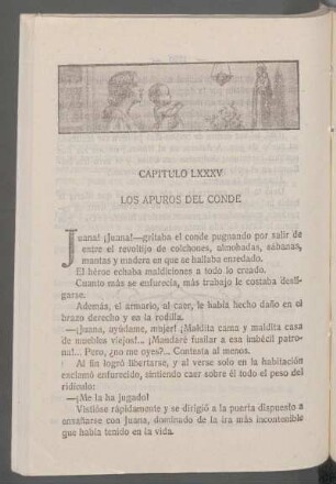 Capítulo LXXXV - Los apuros del conde
