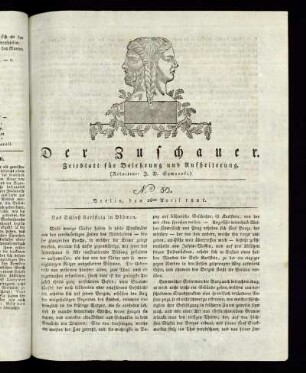 No. 50 - 26. April 1821