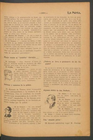 ¿Todavía se lleva el prontuario del Sr. Irigoyen?