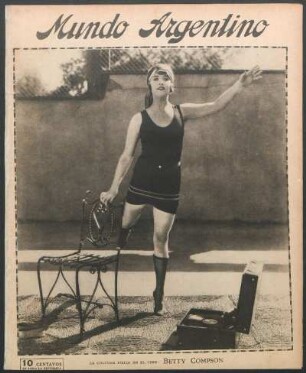 La cultura física en el cine: Betty Compson [Fotografía]