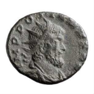 Münze, Antoninian, 260 - 269 n. Chr.