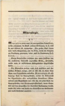 Abriß der montanistischen Kenntnisse : mit einer Darstellung der benützungsfähigen Mineralprodukte Tirols und Vorarlbergs