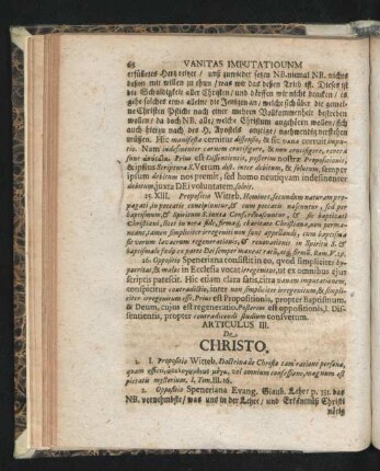 Articulus III. De Christo.