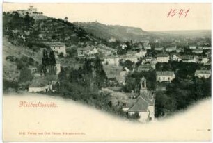 Niederlößnitz. Blick auf Radebeul