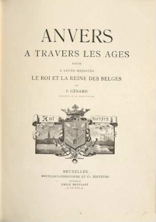 Anvers à travers les ages, 2