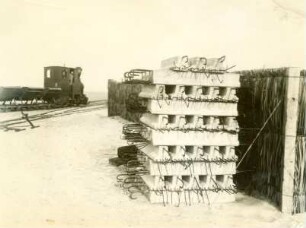 Eisenbeton-Landungsbrücke Colonia, Uruguay, 1928