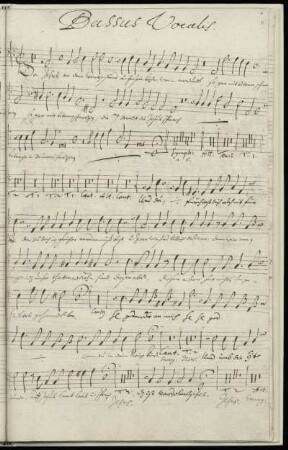 Bassus Vocalis