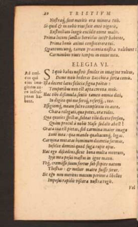 Elegia VI.