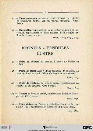 Bronzes - Pendules - Lustre