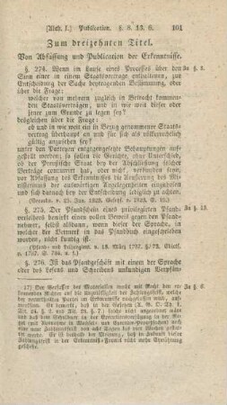 Zum dreizehnten Titel