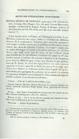 Revue des Publications Périodiques.
