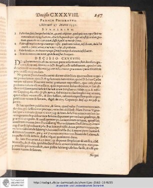 Decisio CXXXVIII